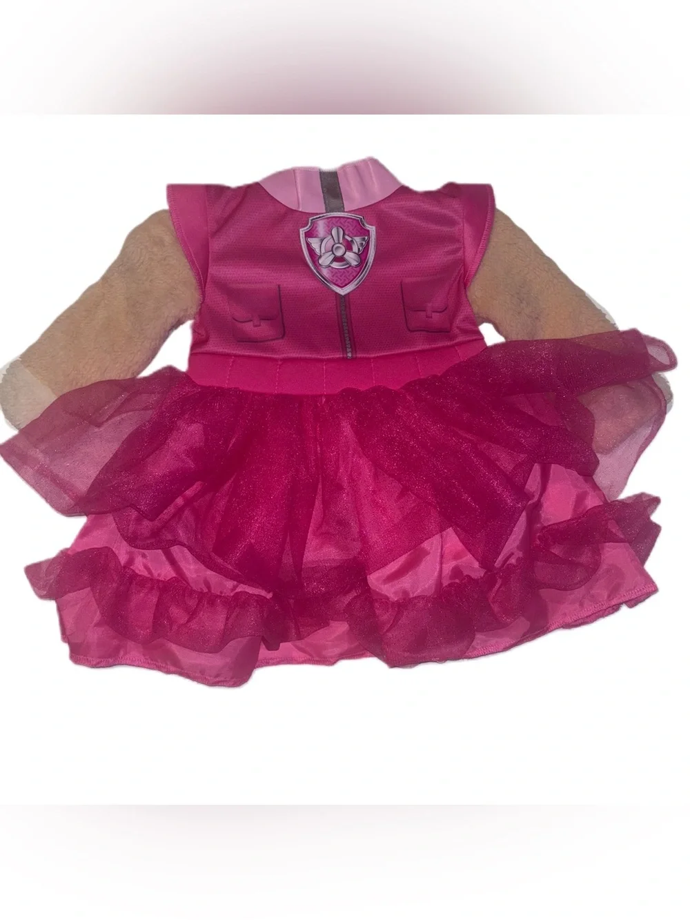 Paw Patrol Skye Costume Dress & Backpack NO HAT Baby Girl Infant 12-18 months